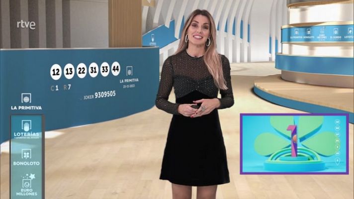 Loterías - Sorteo de la Bonoloto y Primitiva del 25/12/2023