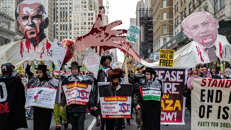 La guerra en Gaza divide a los judíos de Nueva York - Ver ahora