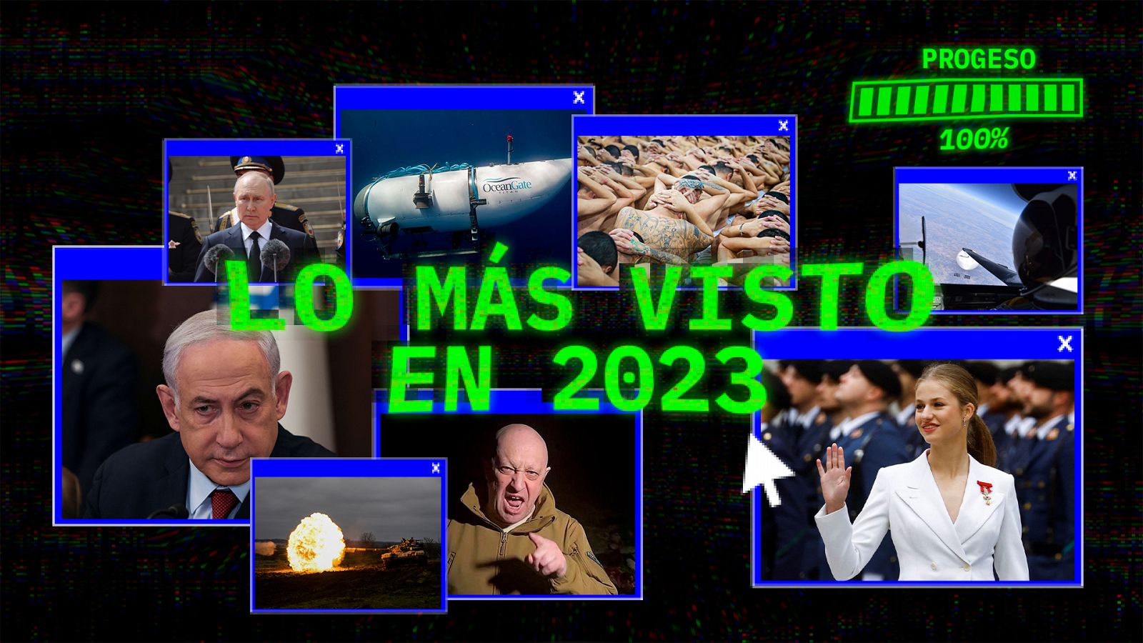 RESUMEN DEL AÑO 2023: Lo más visto en el canal de YouTube  de RTVE Noticias por lsus seguidores