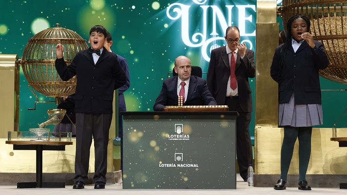 Telediario 1 - El 57.170, el número de la discordía de la Lotería de Navidad: cantado pero no premiado