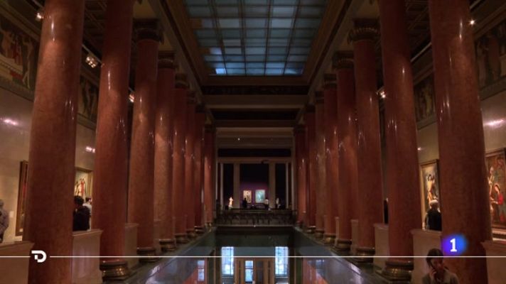 Telediario 2 - El museo ruso de Bellas Artes Pushkin ofrece una muestra de diversas obras de artistas españoles