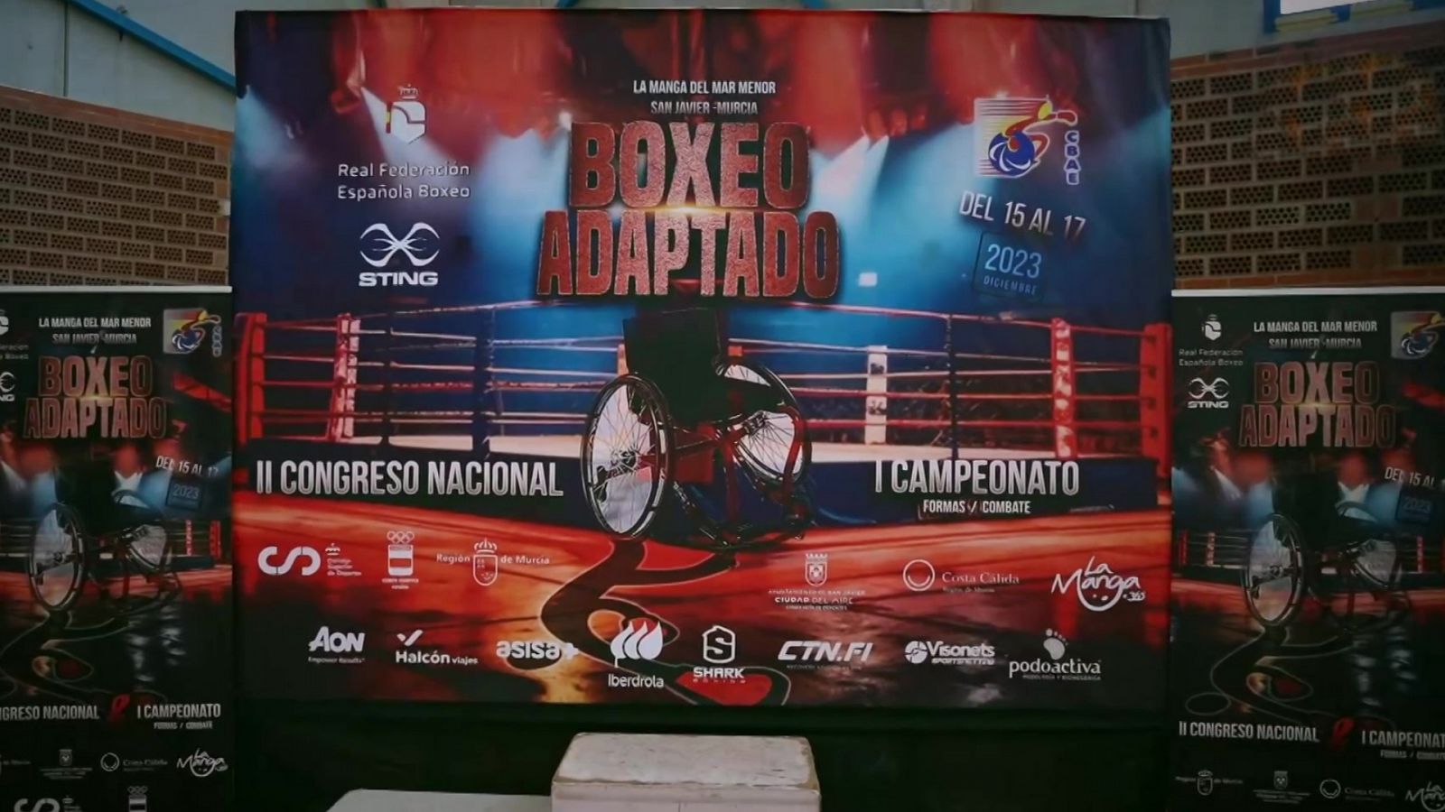 Boxeo adaptado - Primer Campeonato de Boxeo Adaptado