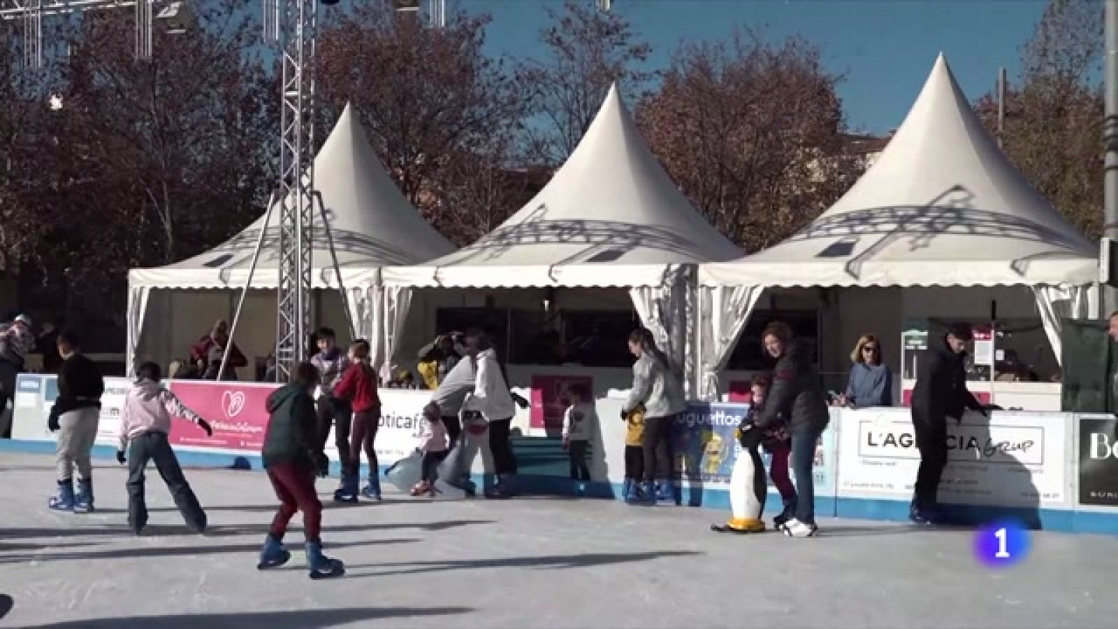 Las pistas de hielo se convierten en una polémica en Cataluña