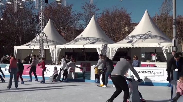 La sequera crea pol·lèmica sobre la instal·lació de pistes de gel