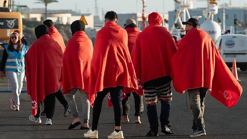 Más de 37.000 migrantes han llegado al archipiélago este año