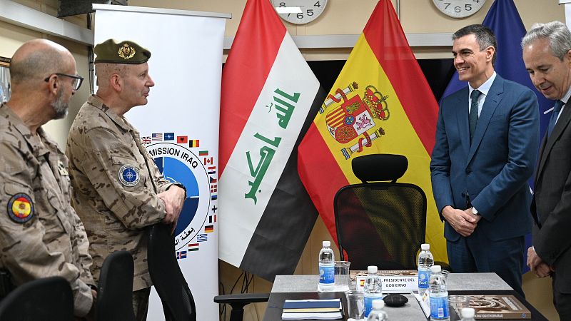 Sánchez reitera en Irak su compromiso con la estabilidad en la zona