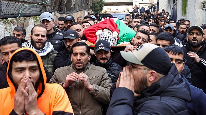 Telediario 2 - La ONU denuncia los abusos de Israel en Cisjordania