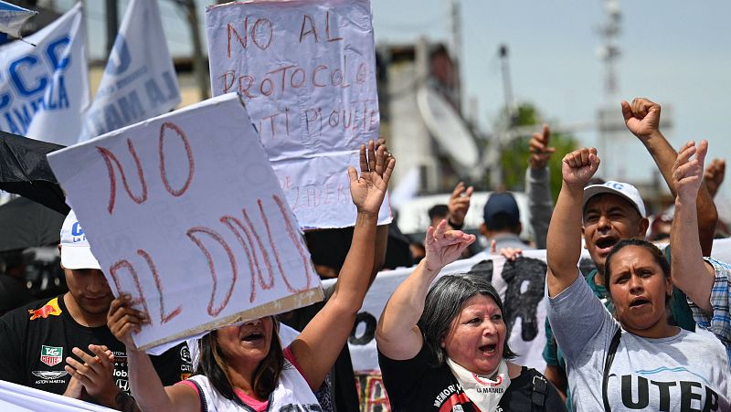 Polémica en Argentina por la ley de Milei para declarar el estado de Emergencia