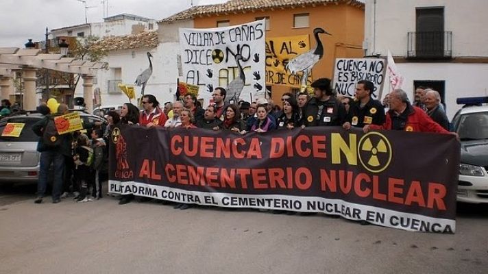 Telediario 2 - El Gobierno descarta definitivamente el almacén de Villar de Cañas para gestionar los residuos radioactivos