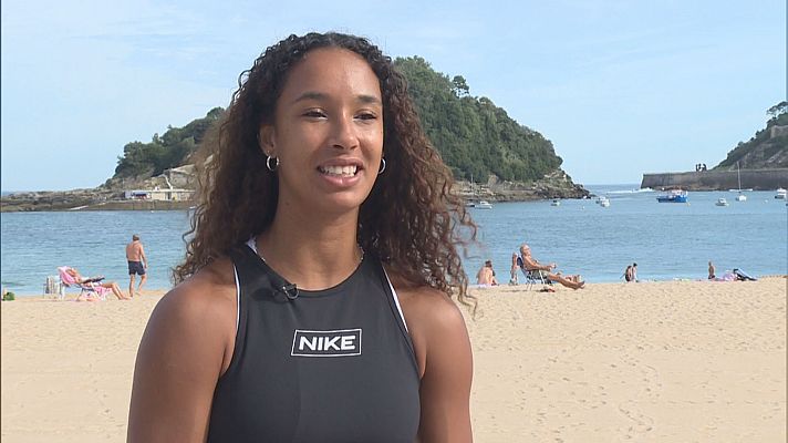 Telediario 2 - María Vicente se centra en el heptatlón para París 2024