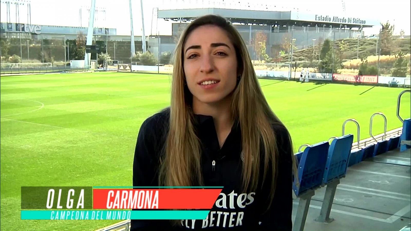 Olga Carmona, a RTVE: "Tenemos una responsabilidad por ser la mejor selección del mundo"