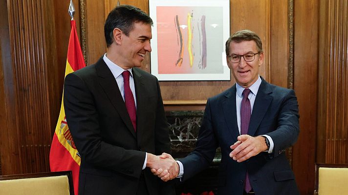 Telediario 2 - PSOE y PP registran la modificación de la Constitución para eliminar el término "disminuido"