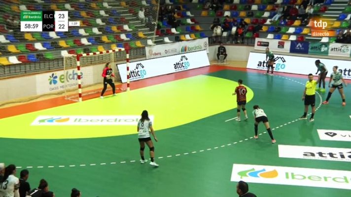 Balonmano - Elche - Porriño, una parada da la victoria al equipo alicantino