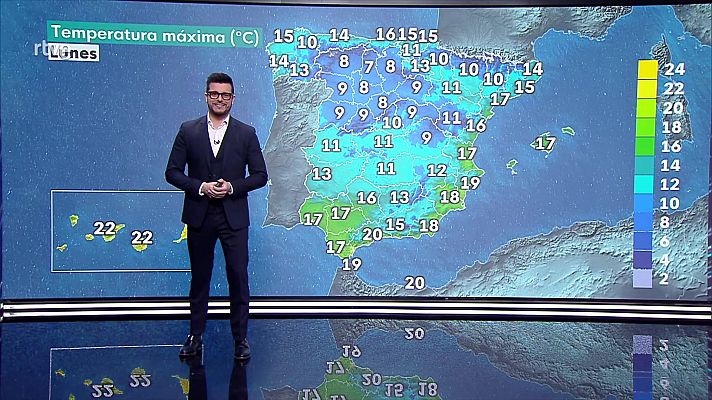 Intervalos de viento fuerte y rachas muy fuertes en el Cantábrico