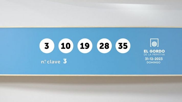 SELAE - Sorteo de la Lotería Gordo de la Primitiva del 31/12/2023