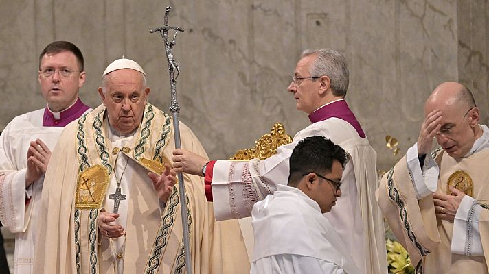 Misa de Año Nuevo desde El Vaticano