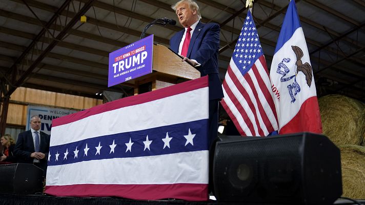 Telediario 1 - 2024, año electoral de EE.UU. y ¿de un nuevo Trump contra Biden?