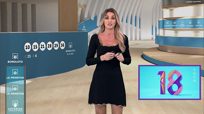 Loterías - Sorteo de la Bonoloto y Primitiva del 01/01/2024
