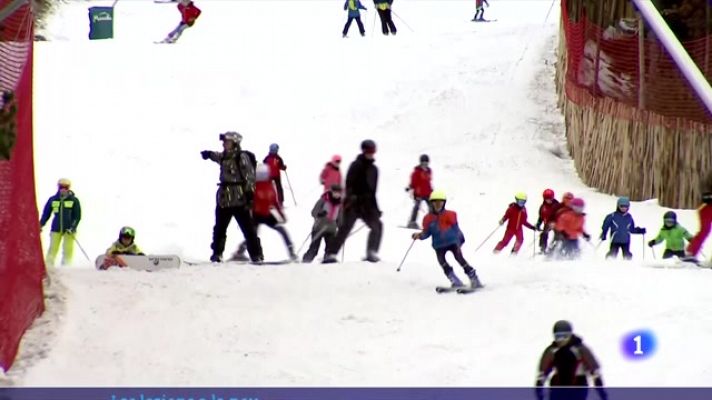 Manca de neu a les pistes d'esquí: així ha canviat en dos anys