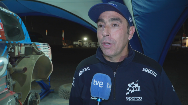 Nani Roma, en la salida del Dakar 2024 tras superar un cncer: "Yo ya tengo una victoria antes de empezar" -- Ver ahora en RTVE Play