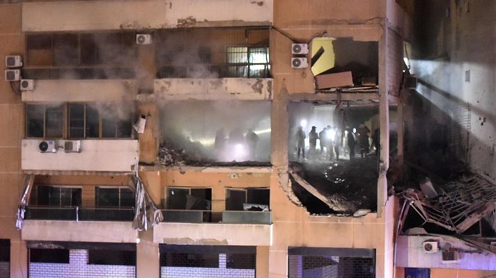 Telediario 2 - Muere el 'número dos' de Hamás en un ataque israelí con dron en Beirut