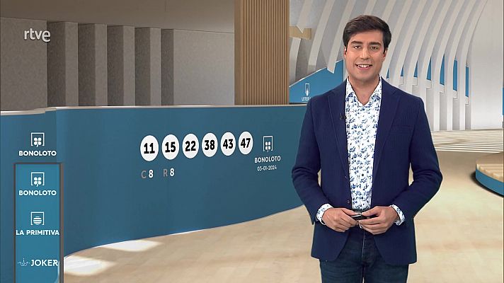 Loterías - Sorteo de la Bonoloto del 03/01/24