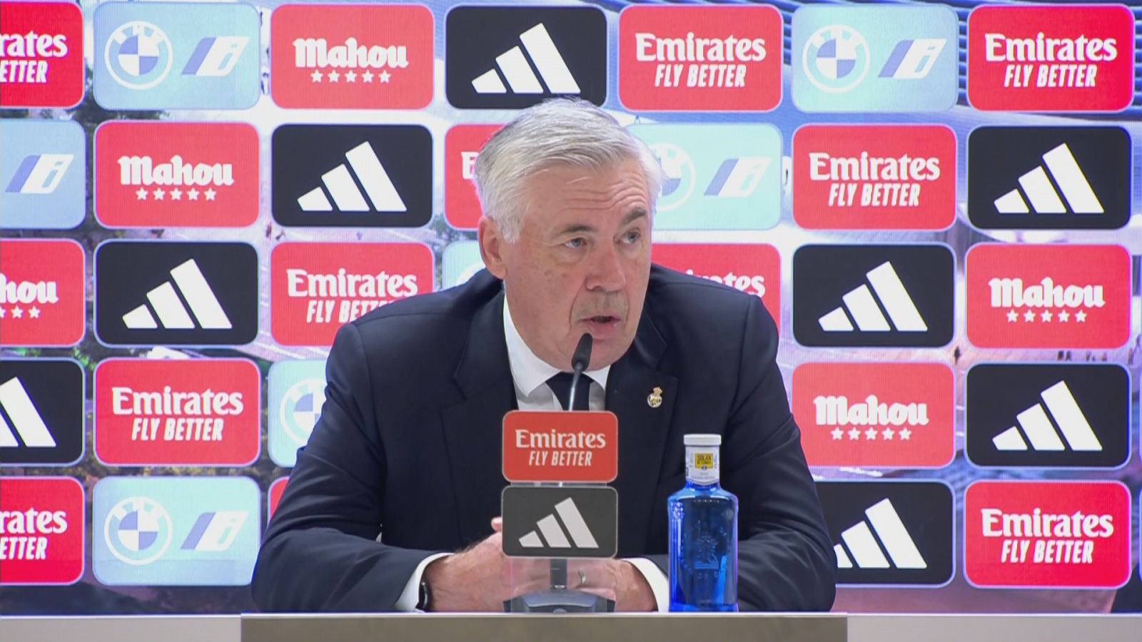 Ancelotti: "Rudiger siempre está concentrado, es un seguro"