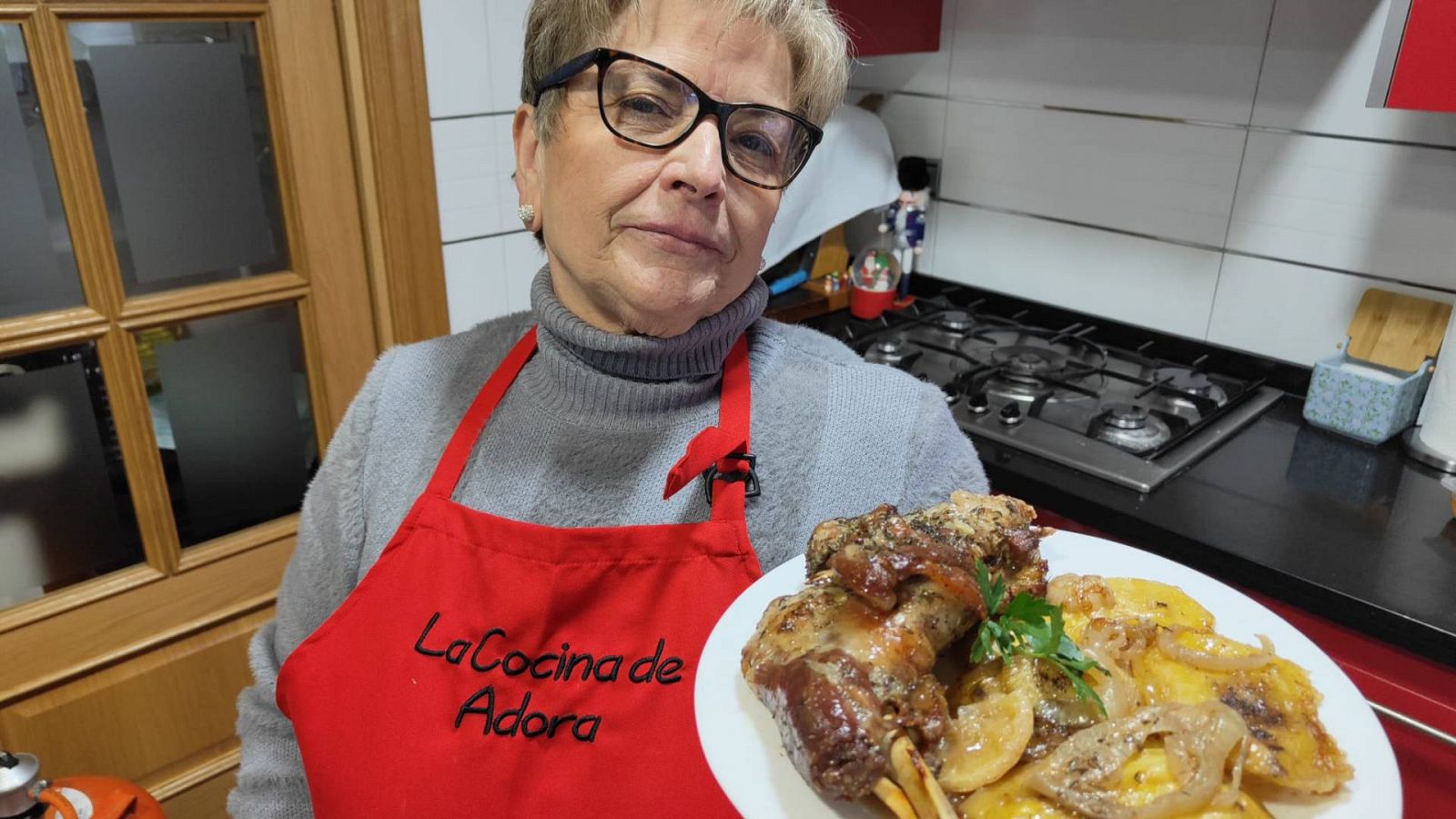 Receta de pierna y brazuelo de cordero al horno