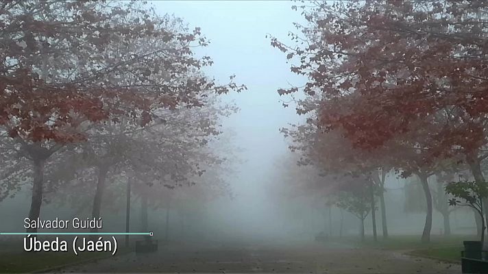 Precipitaciones localmente fuertes en el suroeste peninsular