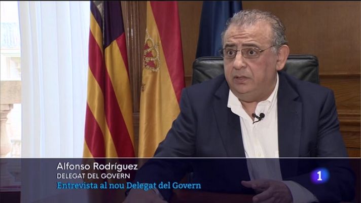 Primera entrevista a Alfonso Rodríguez, nou Delegat del Govern.