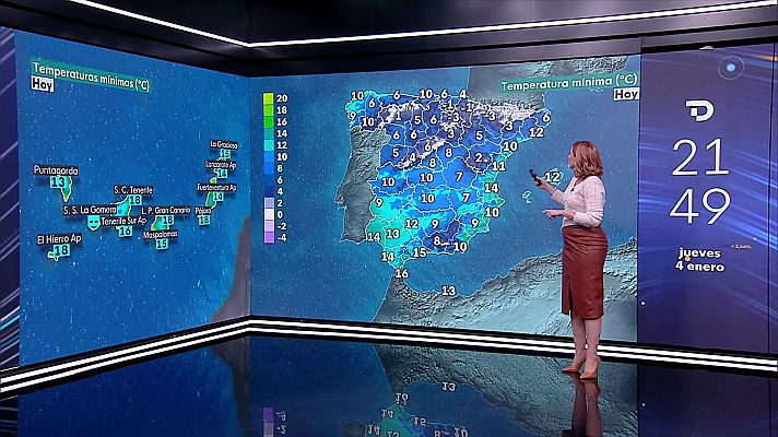 Intervalos de viento fuerte en la costa de Galicia