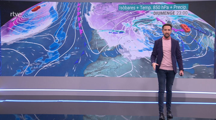 El temps - Els Reis d'Orient reparteixen pluja, neu, vent i més fred