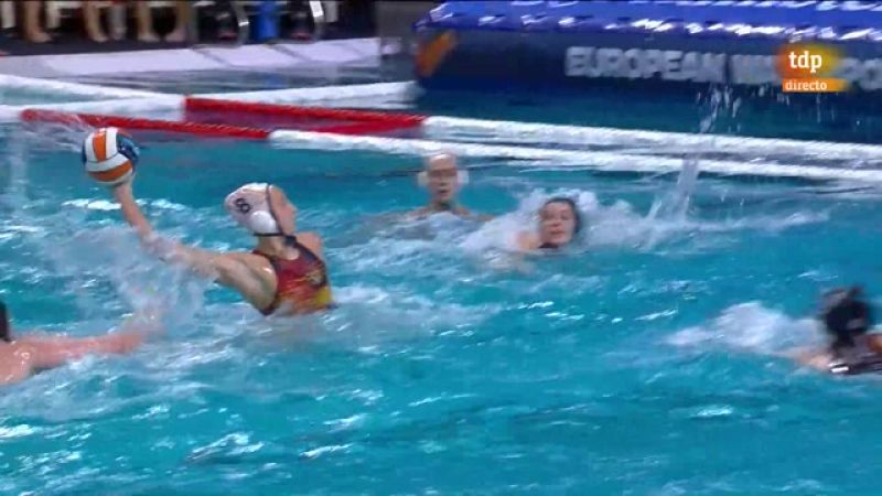 Waterpolo | Isabel Piralkova se estrena con la selección española en un gran campeonato con dos goles -- Ver ahora en RTVE Play