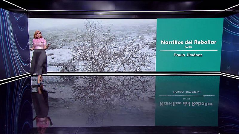 Nevadas en las montañas de la Península y áreas próximas. Intervalos de viento fuerte y rachas muy fuertes en el Cantábrico - ver ahora