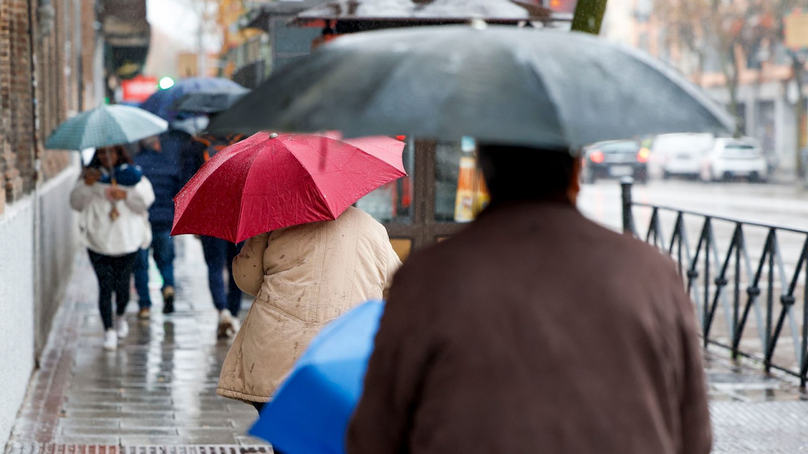 Precipitaciones en el norte y temperaturas en descenso