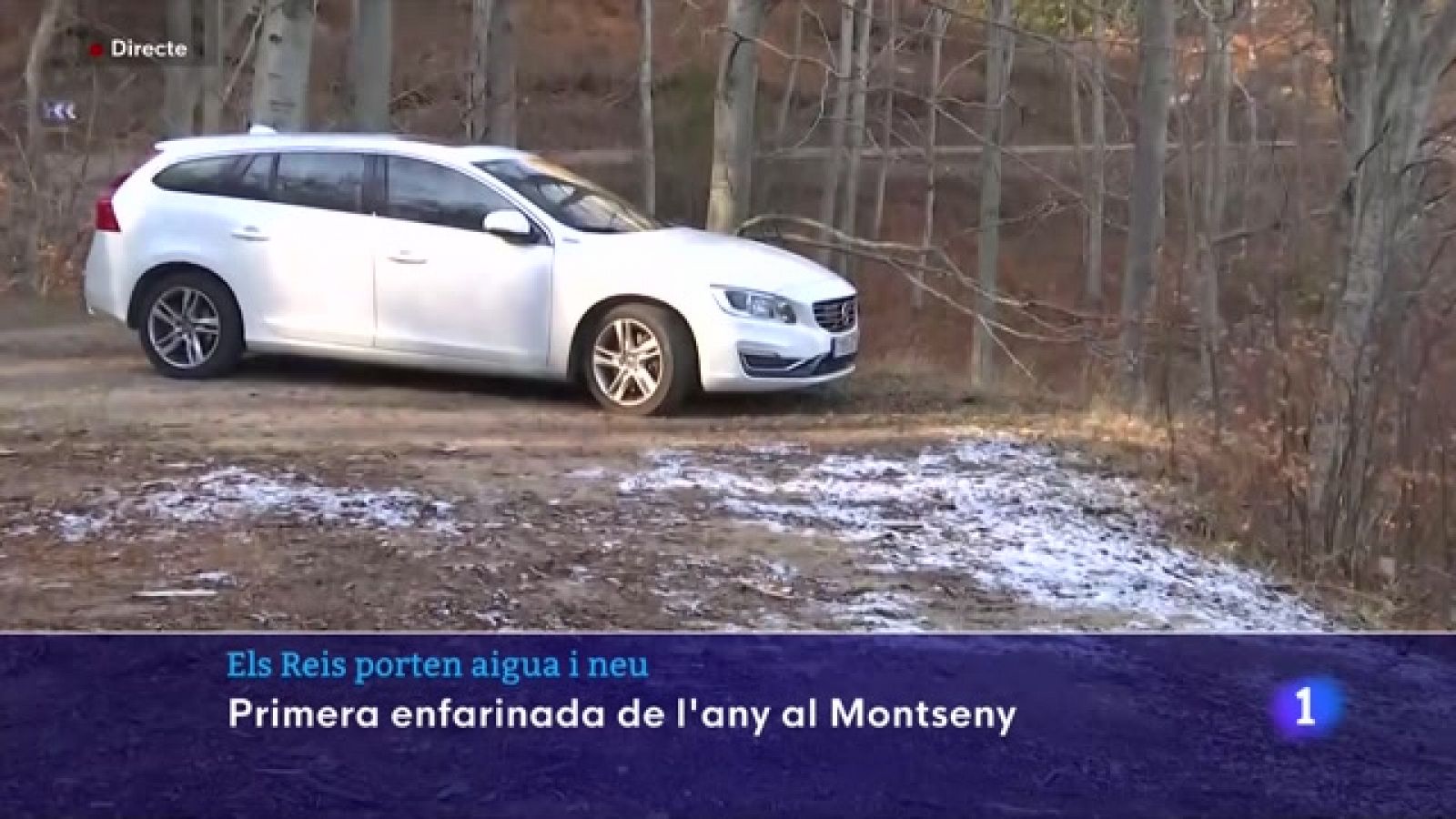 Per fi: Els Reis porten aigua... i neu al Montseny