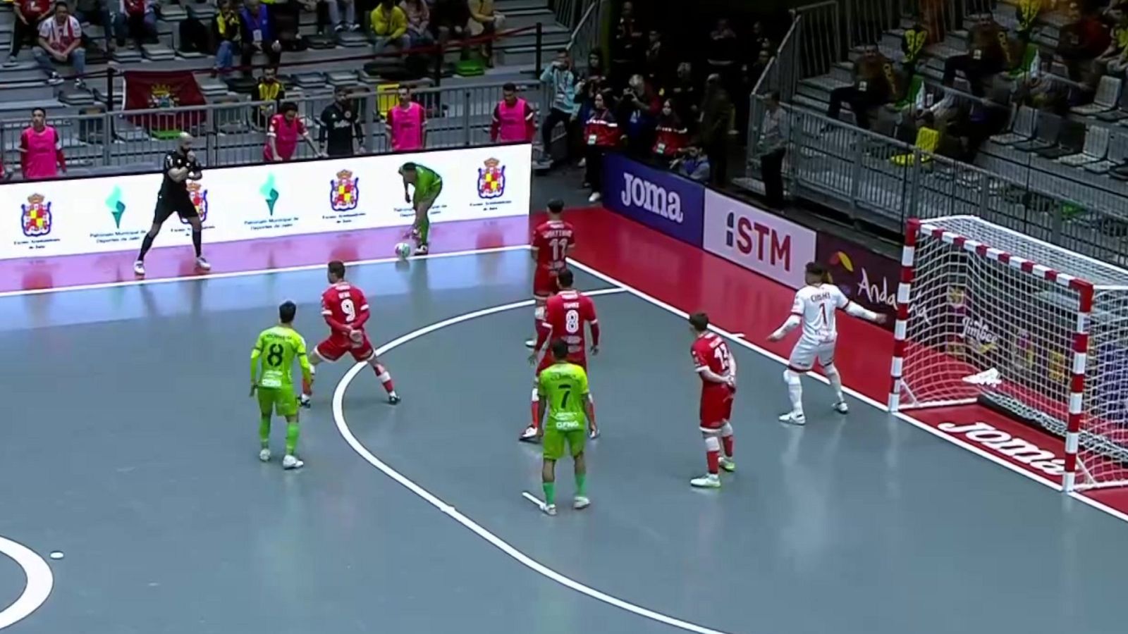 Fútbol Sala - Supercopa de España masculina 1ª Semifinal: Mallorca Palma Ftsal - Jimbee Cartagena - ver ahora