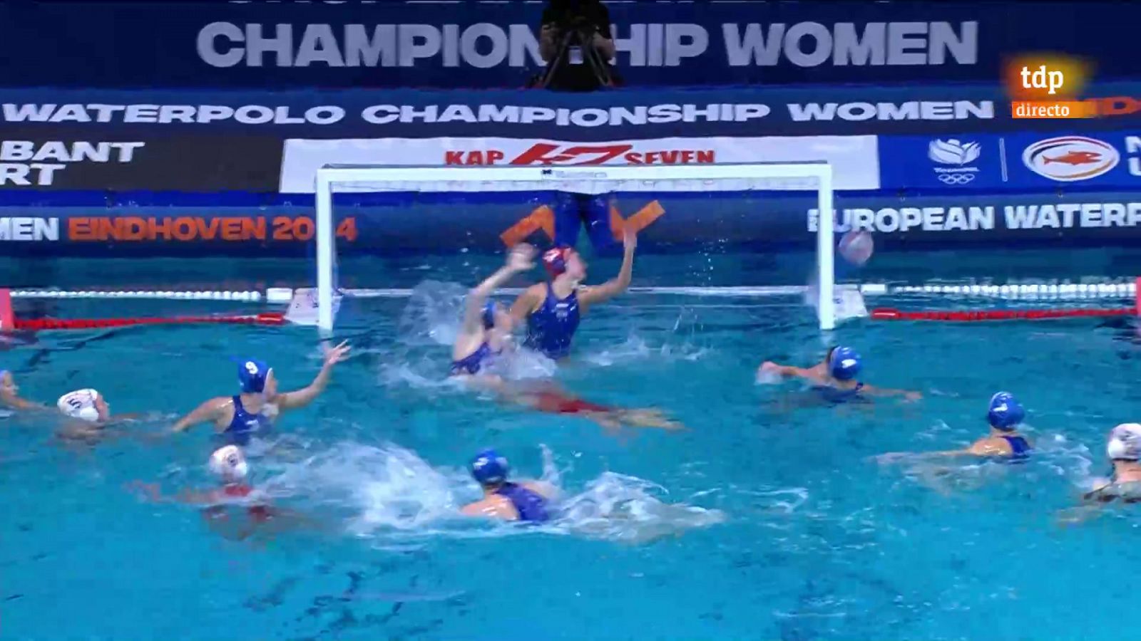 Waterpolo Europeo femenino | El golazo de España para alargar su paseo ante Israel