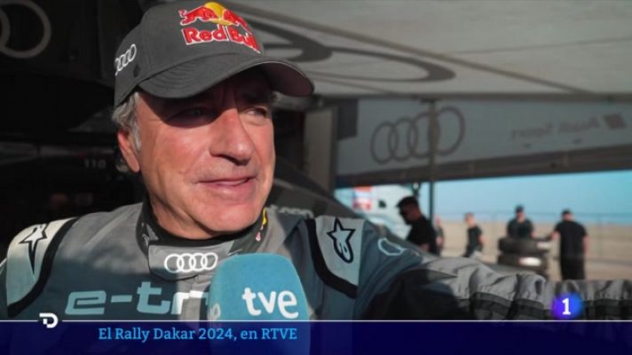 Carlos Sainz se muestra cauto tras colocarse líder del Dakar 2024: "Está todo muy abierto"