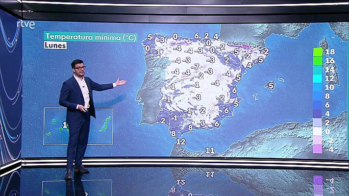 El tiempo - Intervalos de viento fuerte y rachas muy fuertes en zonas del noreste peninsular y en Baleares