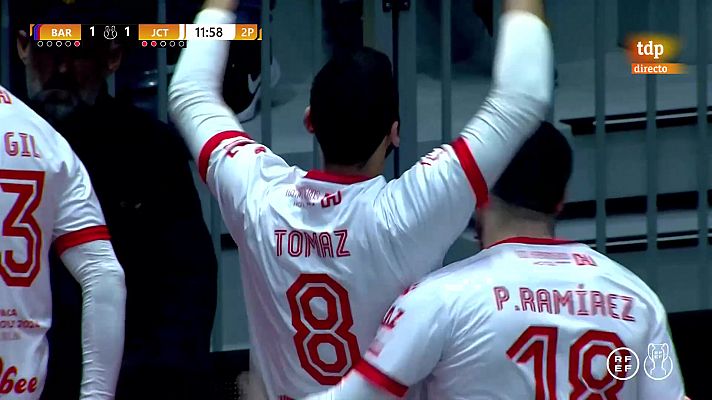 Fútbol Sala - El gol de Tomaz que le da a Jimbee Cartagena el primer título de su historia