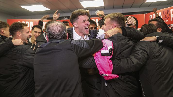 Copa del Rey - El Unionistas estalla de emoción con su choque frente al Barça en octavos