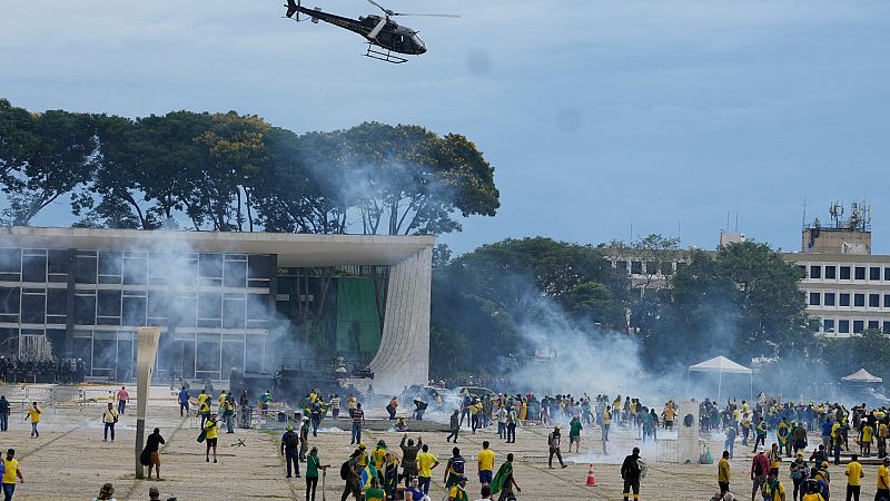 Un año del asalto a los Tres Poderes en Brasil