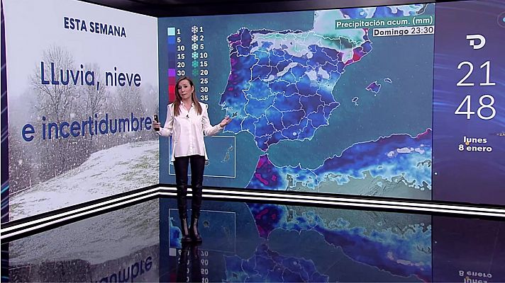 Mínimas significativamente bajas en los sistemas montañosos del norte, centro, sudeste y zonas aledañas.