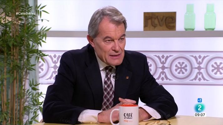 Cafè d'idees - Artur Mas avala la negativa de Junts als decrets anticrisi