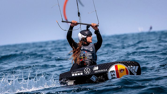 El 'kiteboarding', sueño olímpico de Gisela Pulido