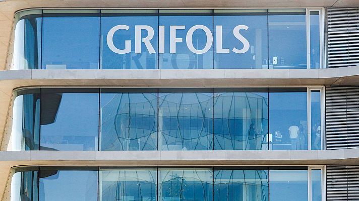 Telediario 1 - Grifols se hunde en Bolsa por las acusaciones de fraude contable