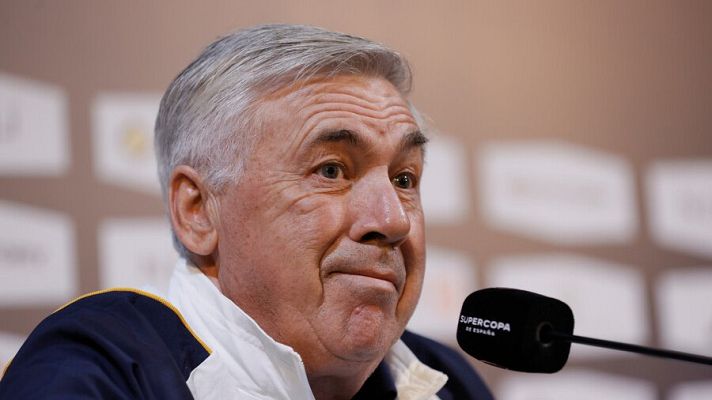 Fútbol - Carlo Ancelotti: "Jugar contra el Atlético es complicado"