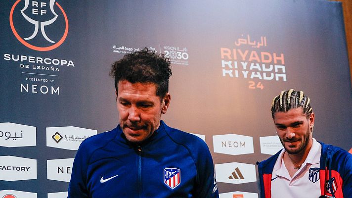 Simeone: "El partido de Liga con el Madrid en Liga fue en otro momento y con otros jugadores"