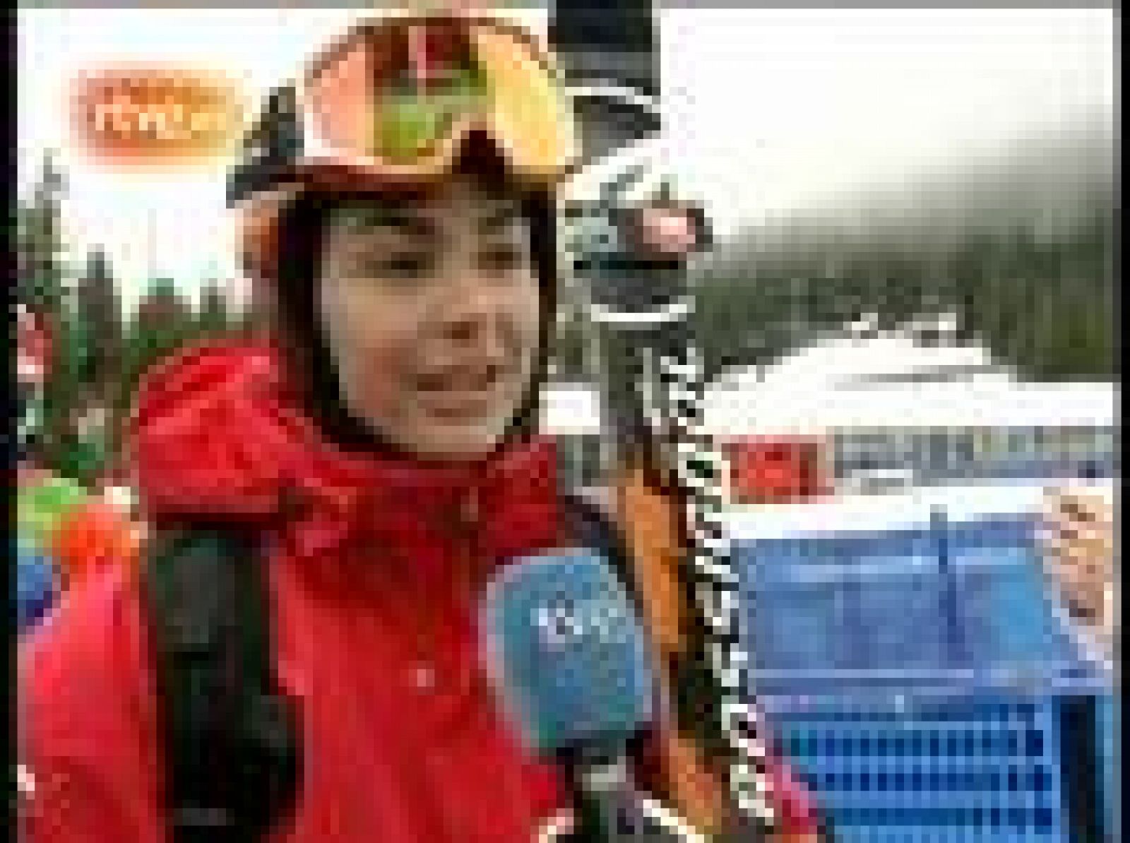 La esquiadora granadina María José Rienda se despide ante las cámaras de TVE de los Juegos Olímpicos después de cuatro participaciones. Sin embargo avisa de que aún se mantendrá un año más en activo.